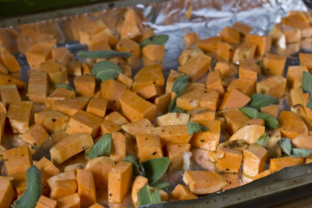 Chorizo & Sweet Potato Hash