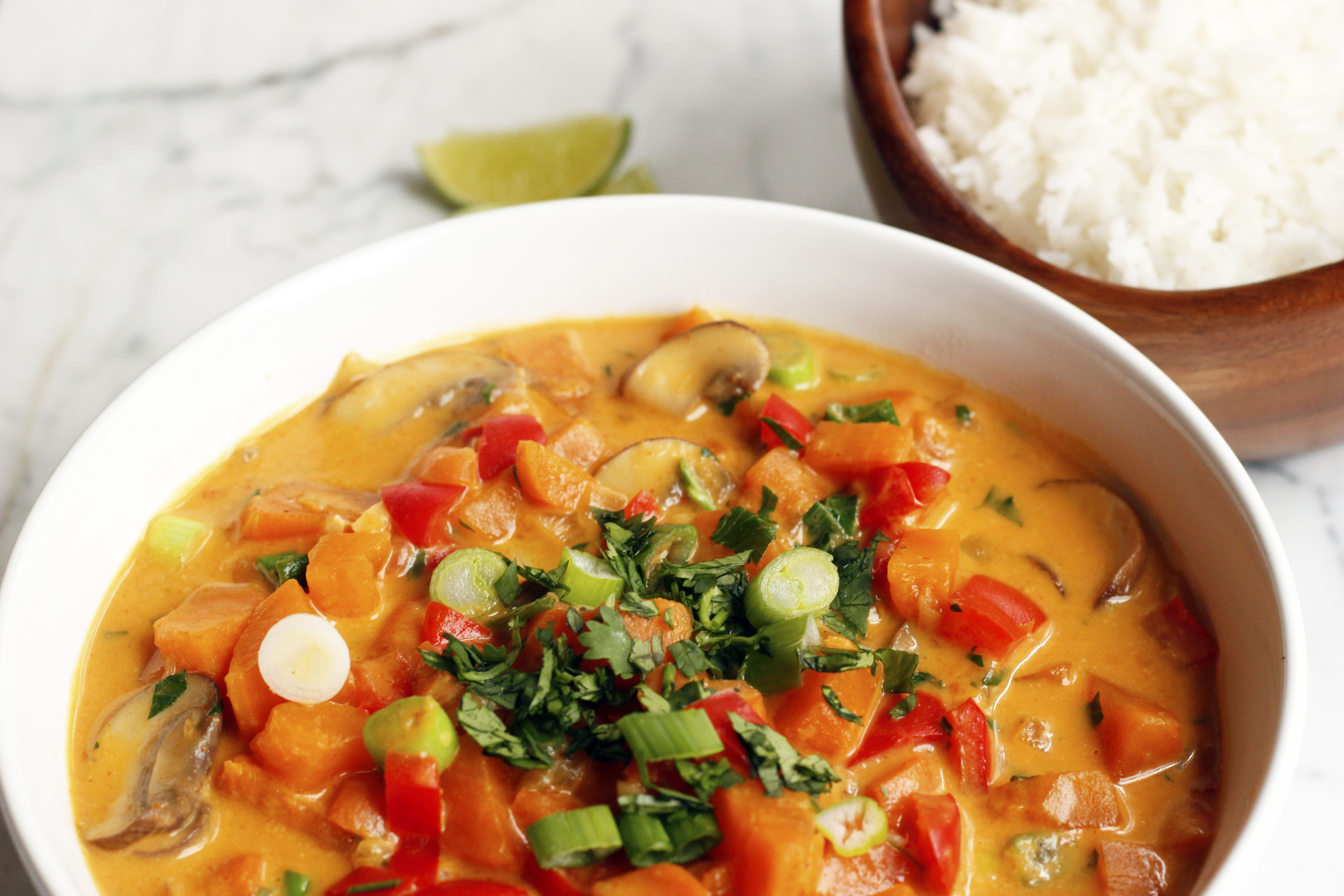 Vegetable Thai Red Curry – Rockin Arugula